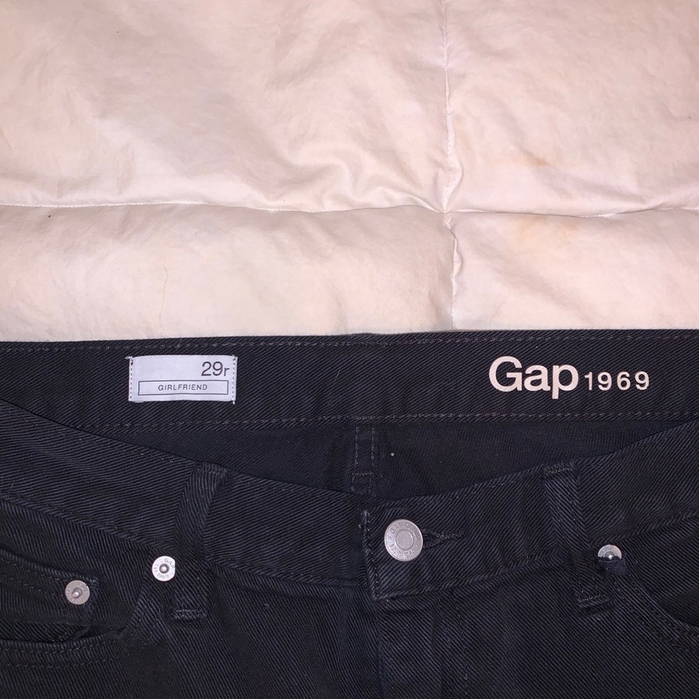 GAP black boyfriend jeans - Picture 7 of 7